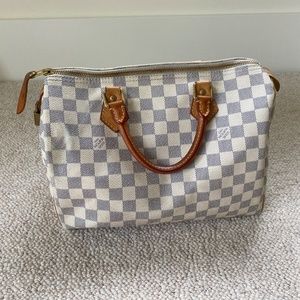 Louis Vuitton Speedy 30 in Damier Azur canvas